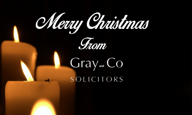Merry Christmas from Gray & Co! Solicitors!!